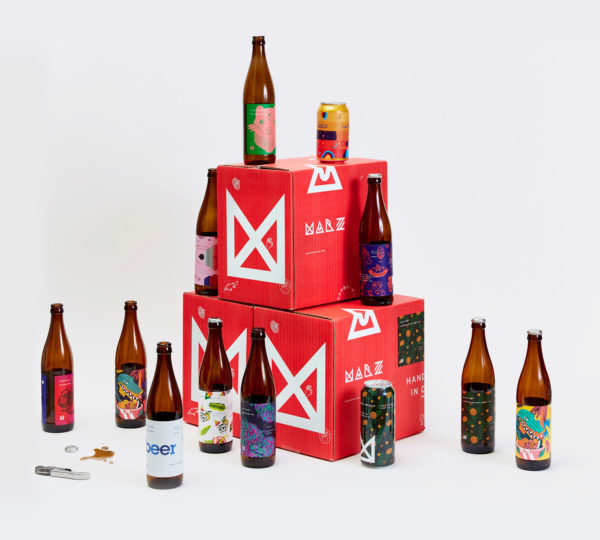Marz Community Brewing focuses on making beautiful beer labels.