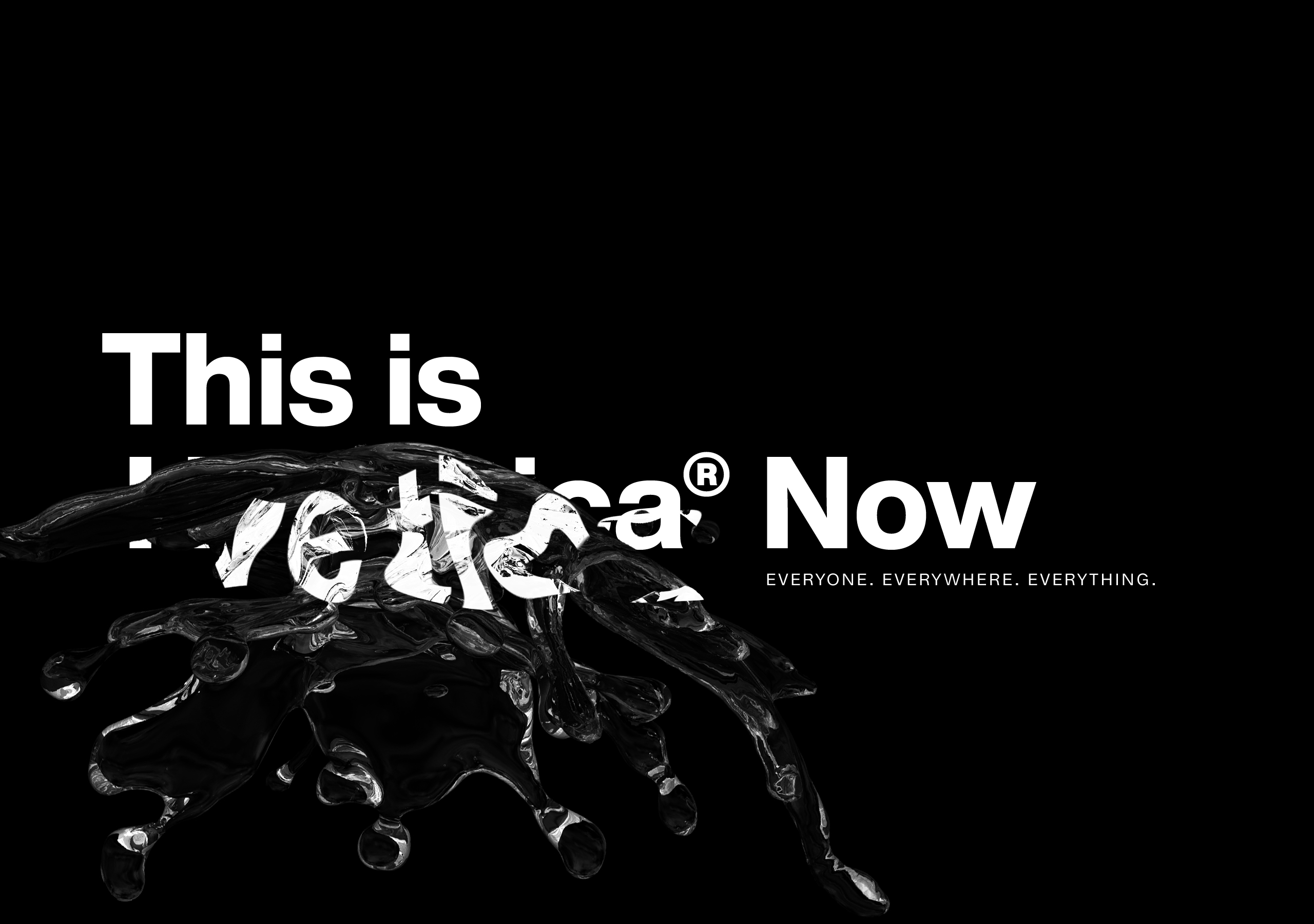 Helvetica Now is the most recent update of the classic font Helvetica.