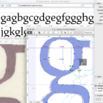 font design Ragan-Study-drawing-Robofont-2