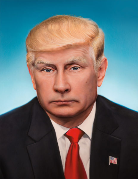 Tim O’Brien, “TrumPutin, 2017,” Publication: Der Spiegel, 4/3/17 Art Director: Svenja Kruse, Courtesy the artist